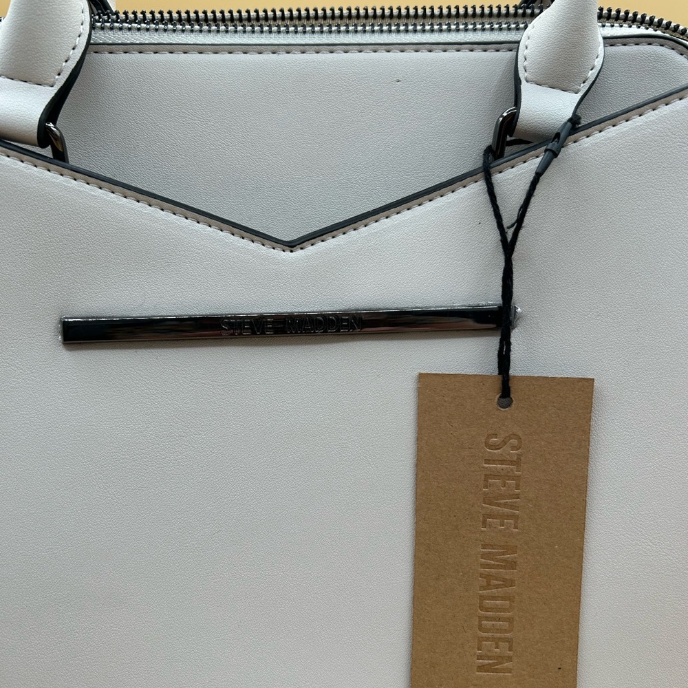 Steve Madden White Handbag